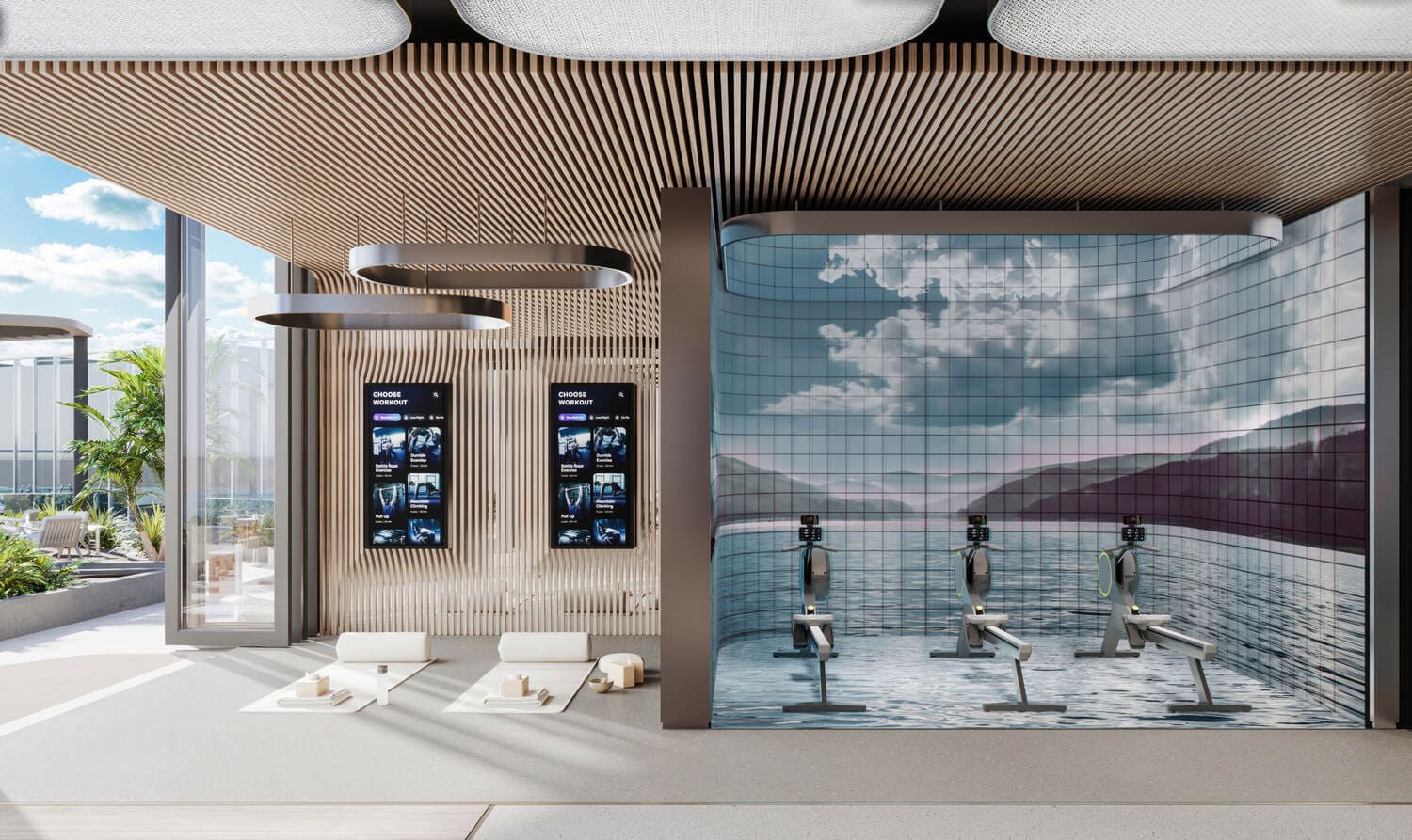 Virtual Personal Training & Immersive Rowing Zone