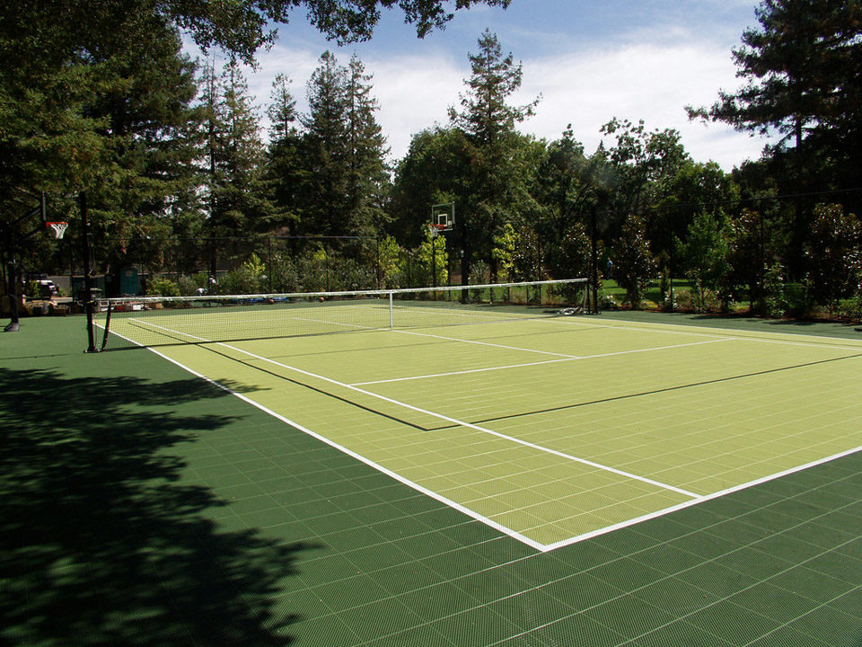 Outdoor Tennis Court