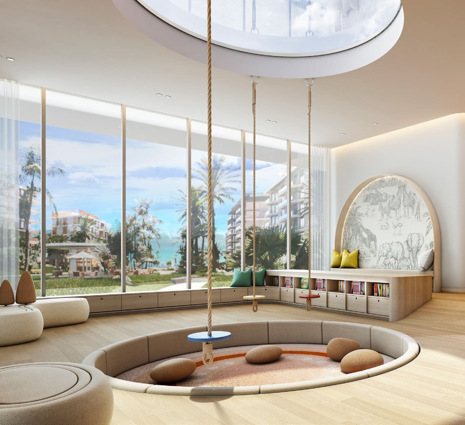 Indoor & Outdoor Kids’ Play Area