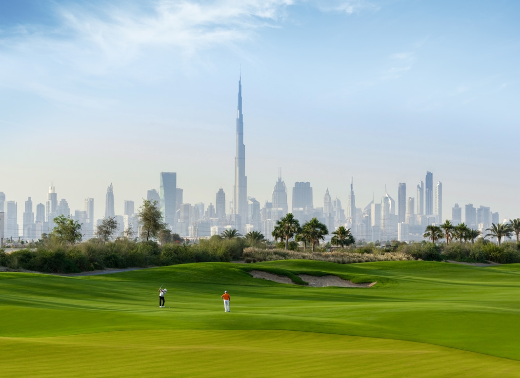 Overlooking the Golf Course