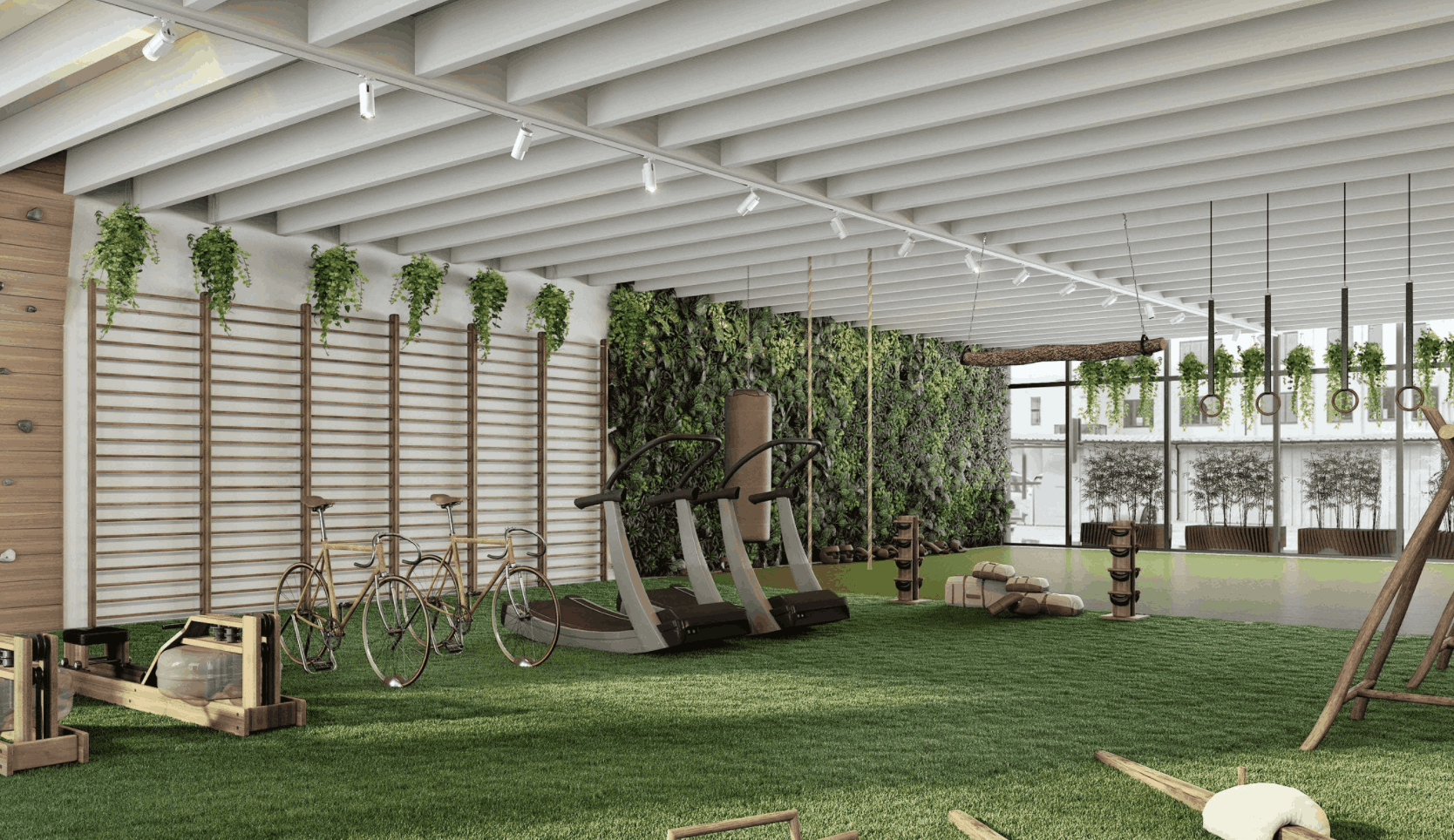 Outdoor Fitness Area