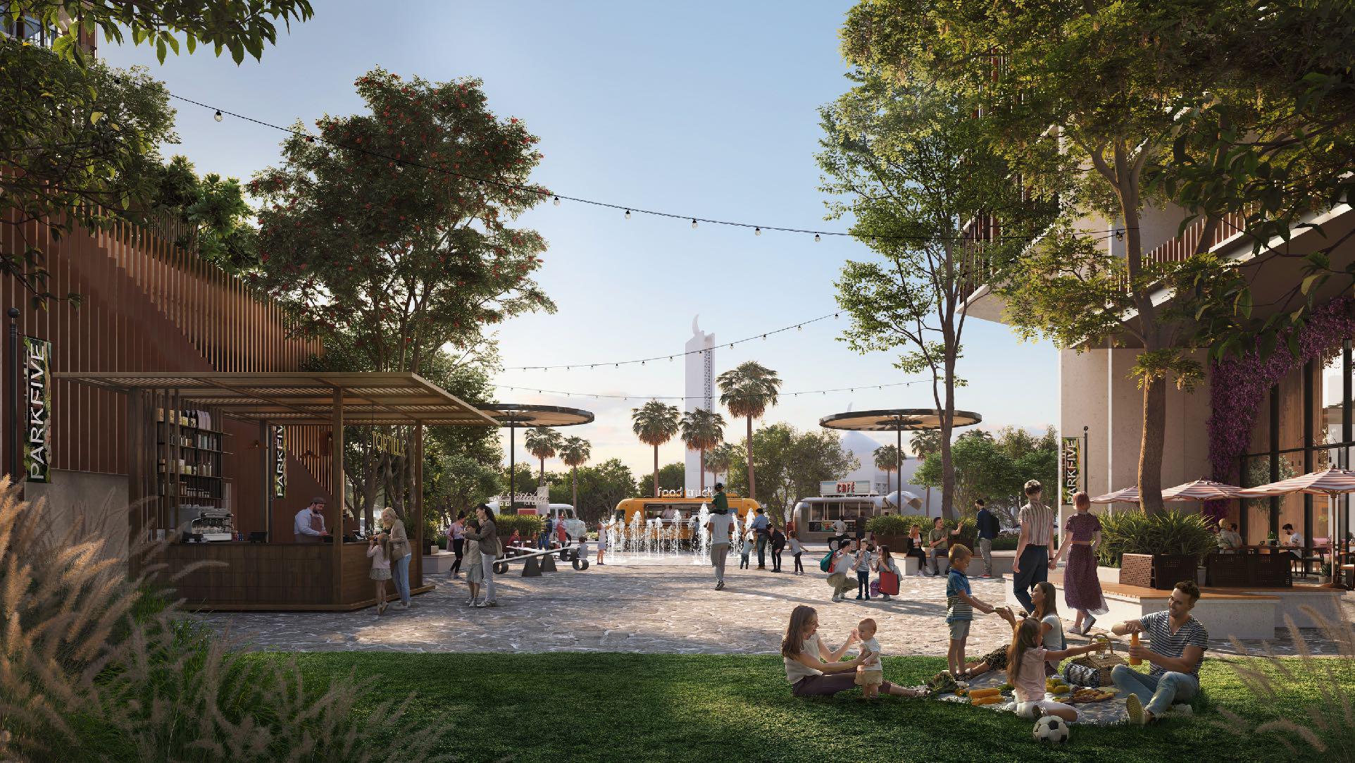 Tea Terrace & Seating Area