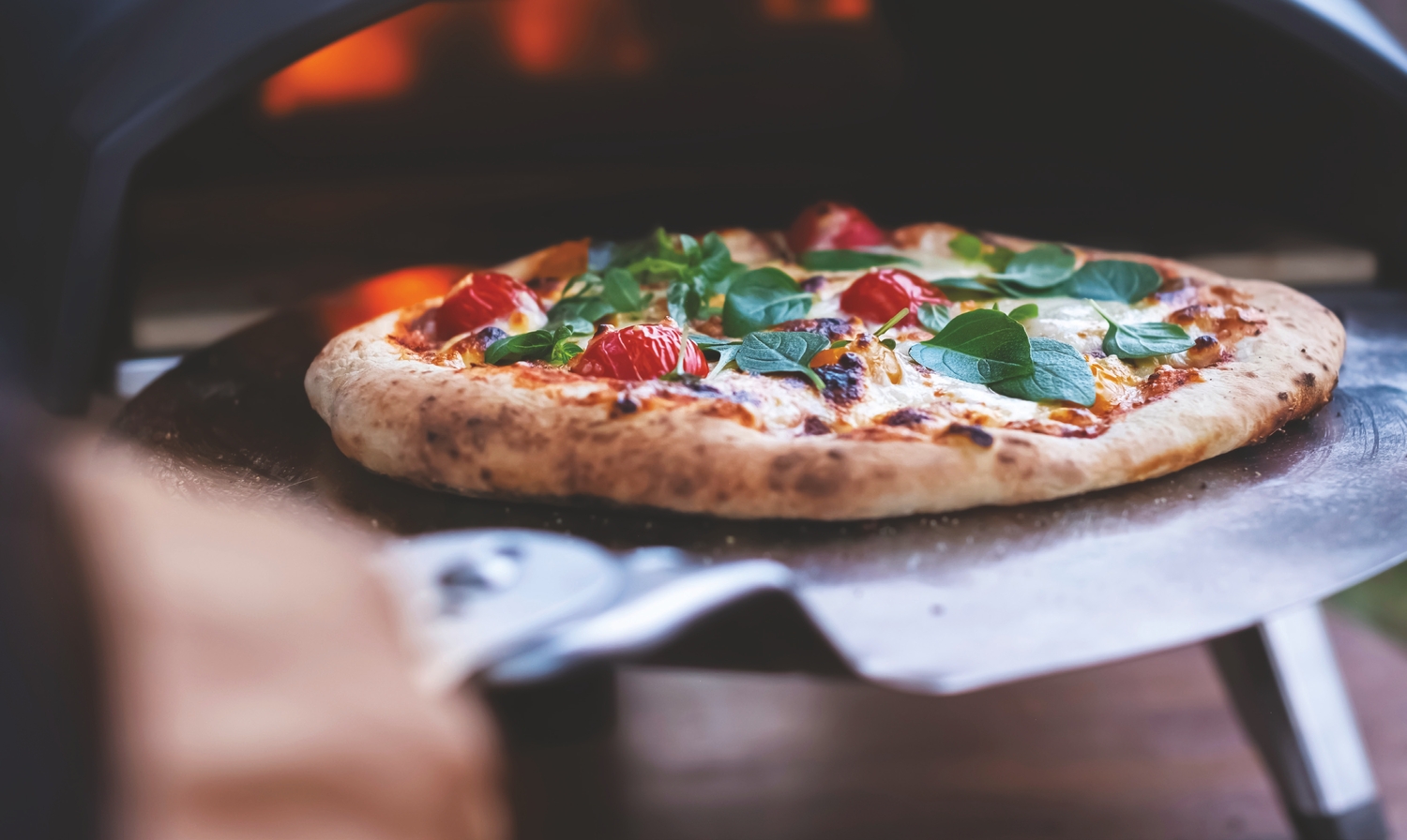 Pizza Oven + Barbeque Area