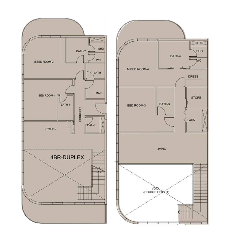 4 bedroom Duplex -  Cotier House 2