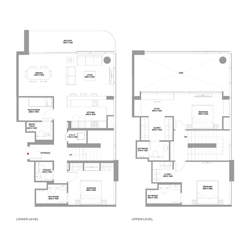 3 bedroom Duplex -  Starline Beach Residences