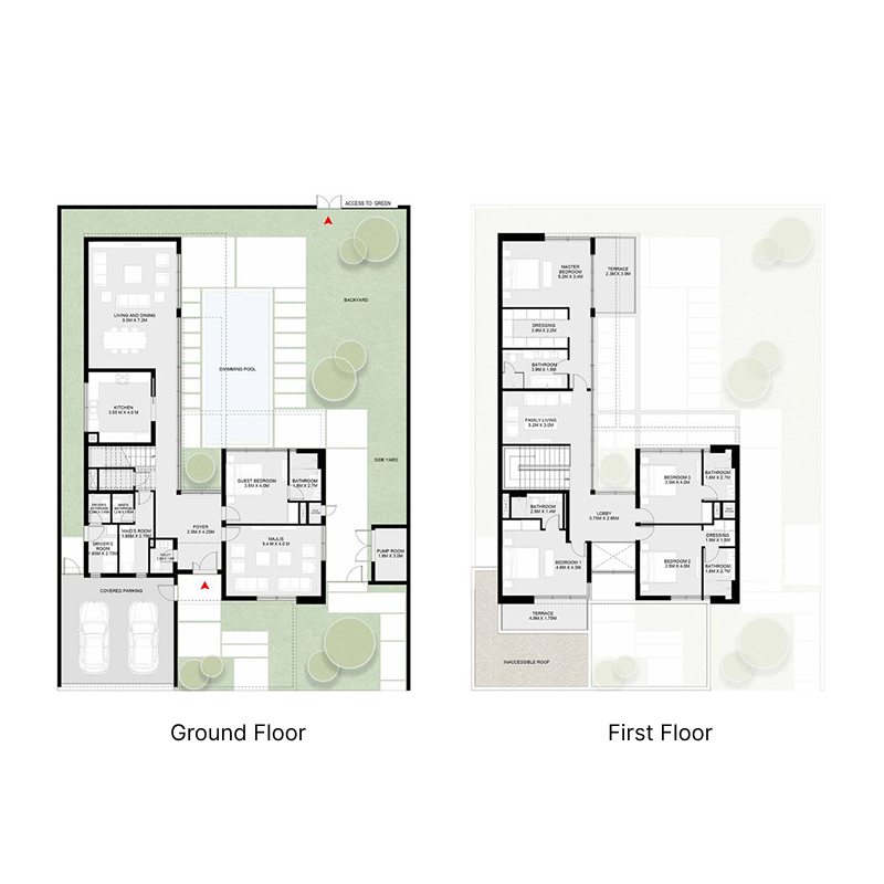 5 bedroom Villa -  Masaar 2 Coral