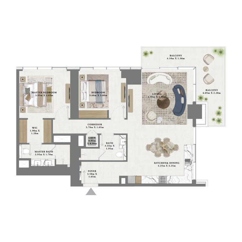 2 bedroom Apartments -  Albero