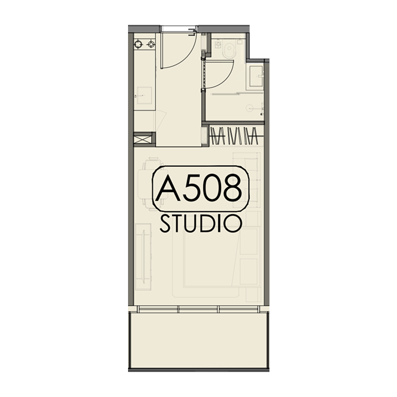 Studio Apartments -  Samana Hills South 2