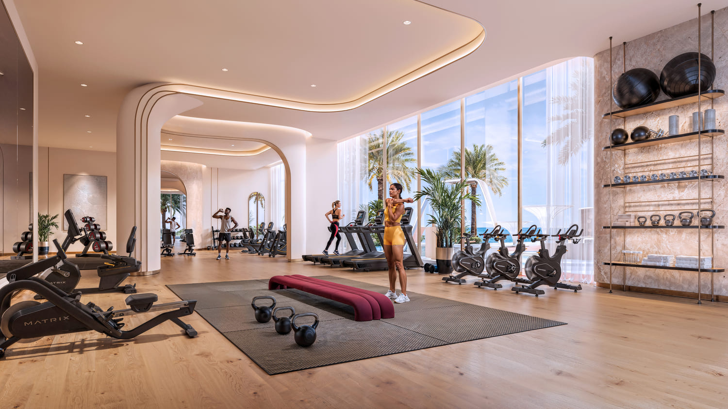 Indoor & Outdoor Gym