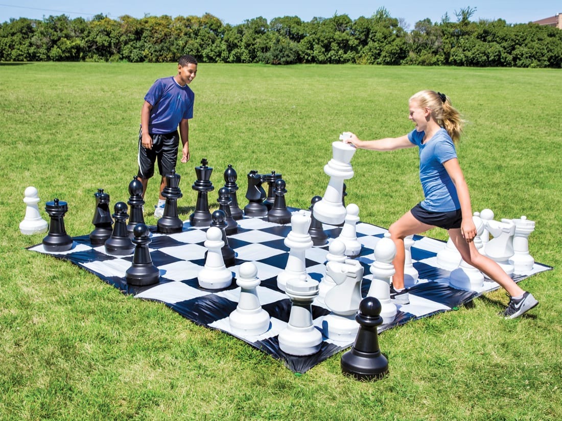 Giant Chess Play Area