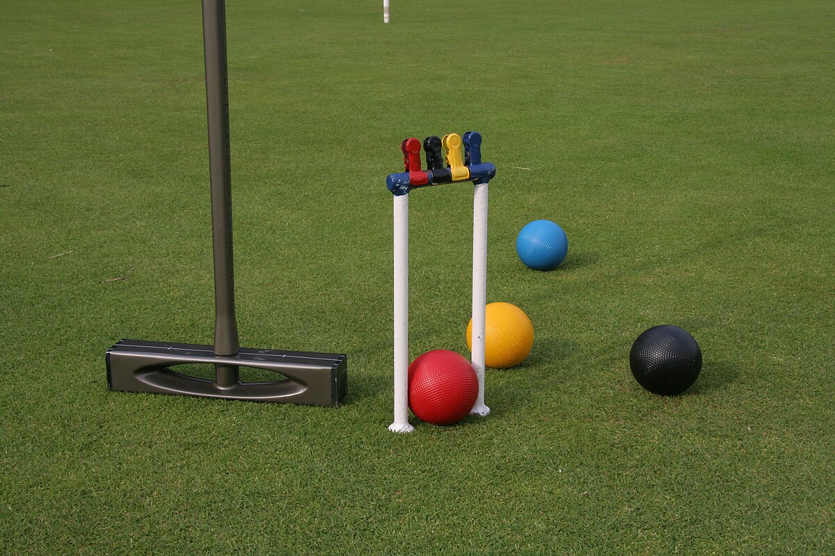 Croquet Area