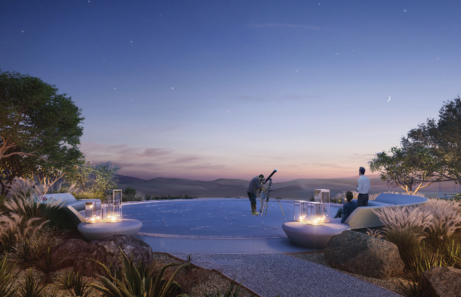 Stargazing platforms