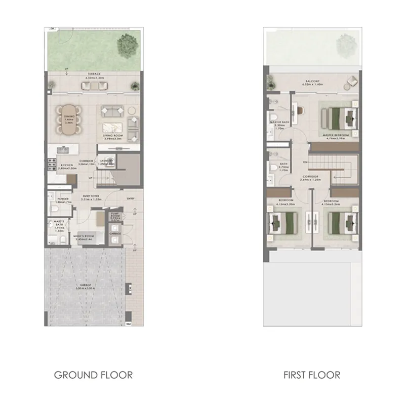 3.0 bedrooms townhouse -  Equiterra