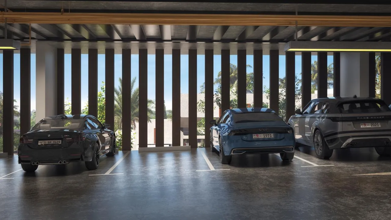 Private Parkings for Each Unit