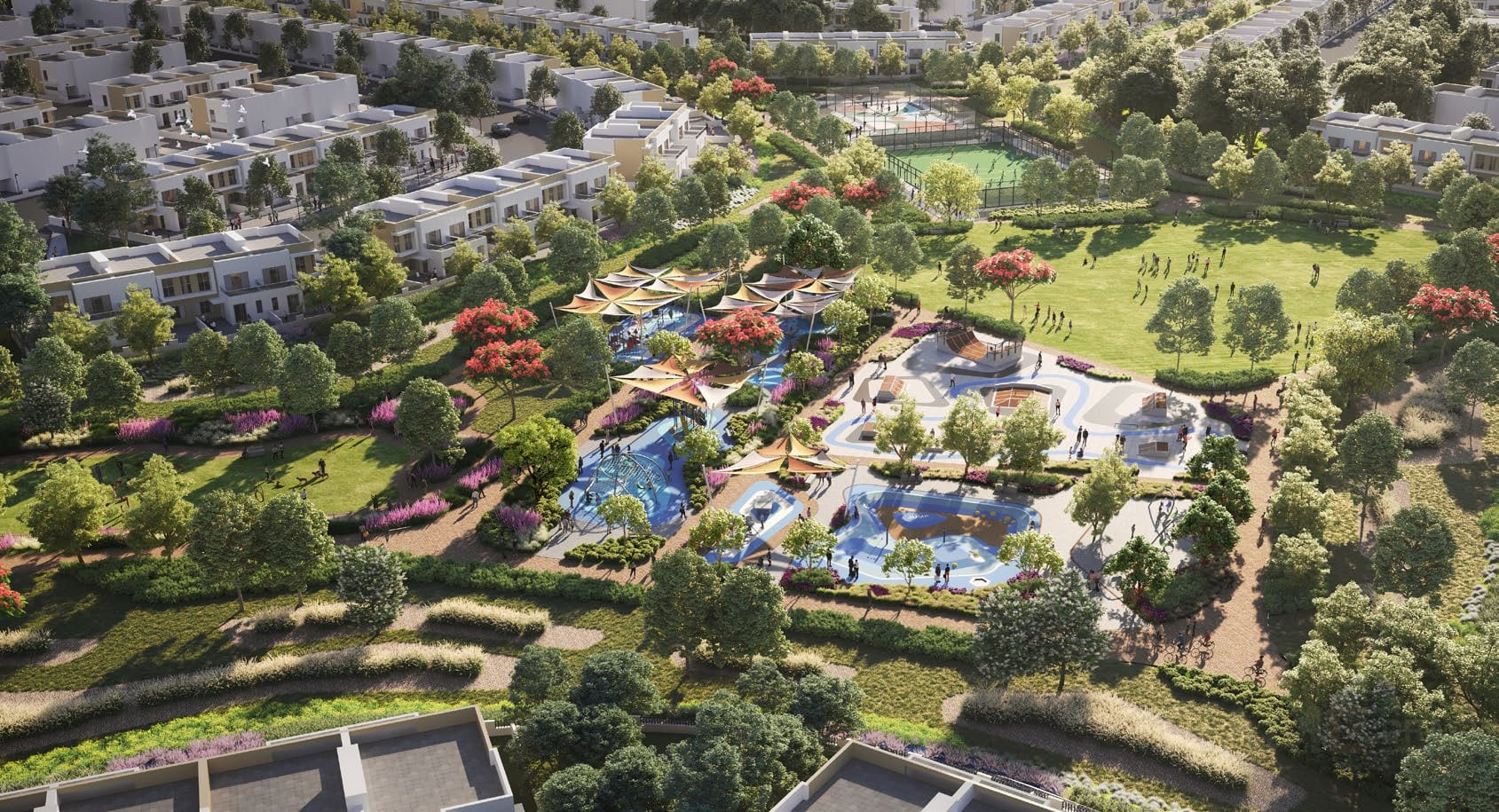 Sports facilities and playgrounds