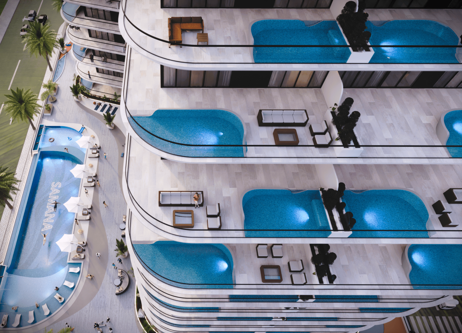 Private Swimming Pool Apartments 