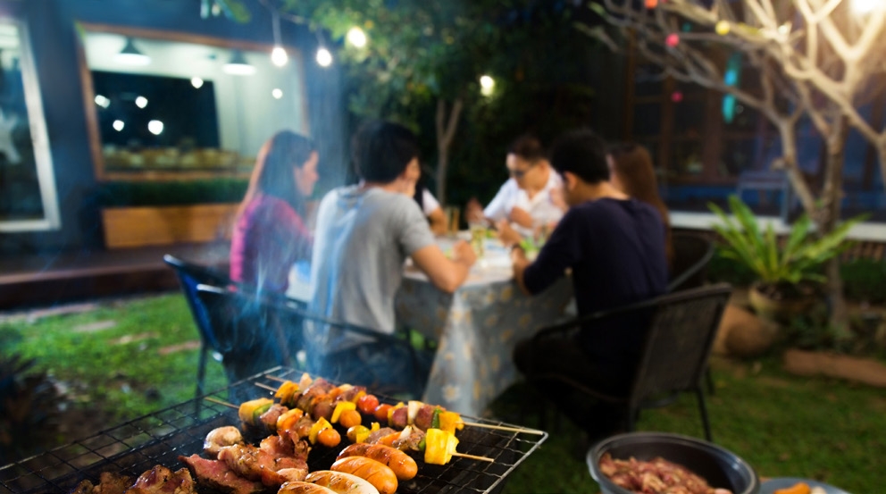 BBQ area