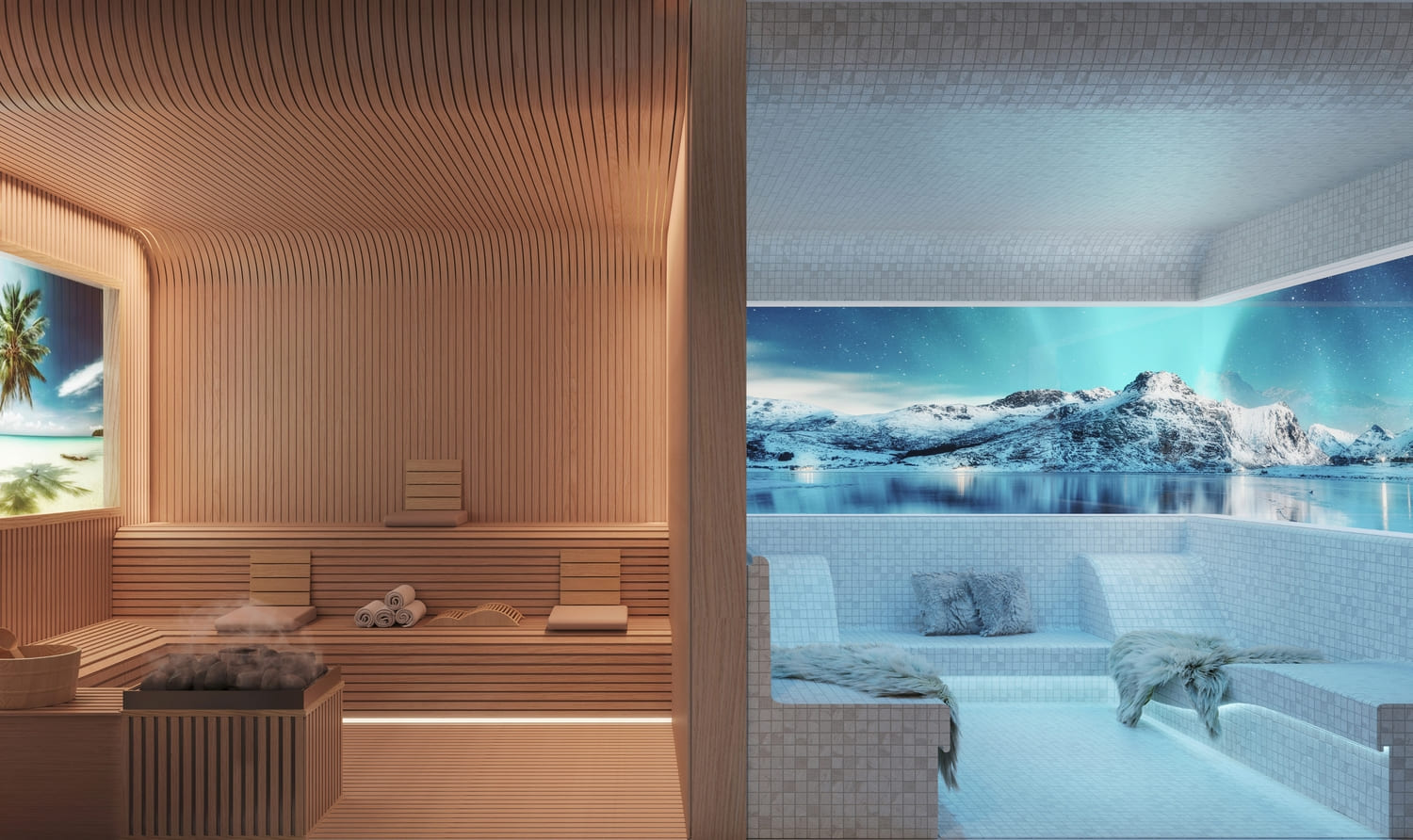 Scenic Sauna & Ice Room