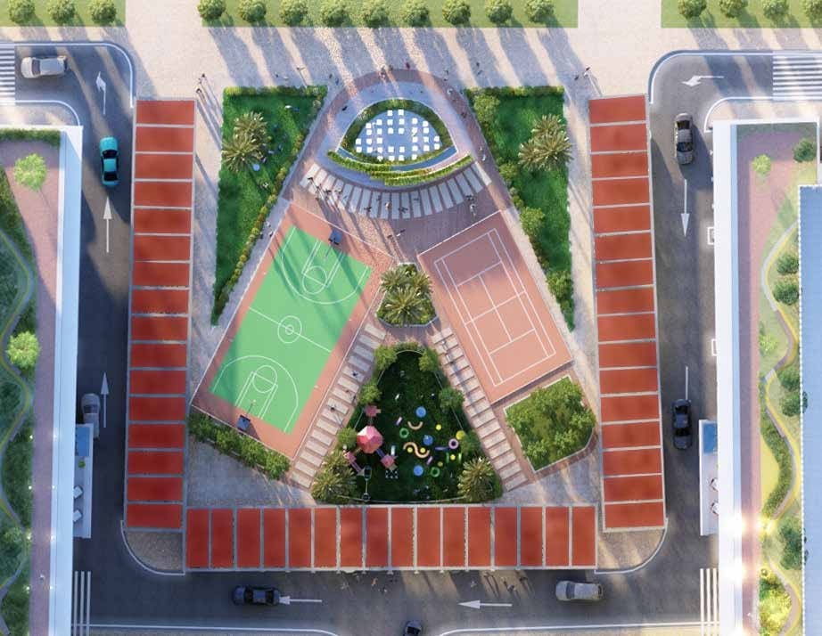 Premium Tennis & Basketball Court